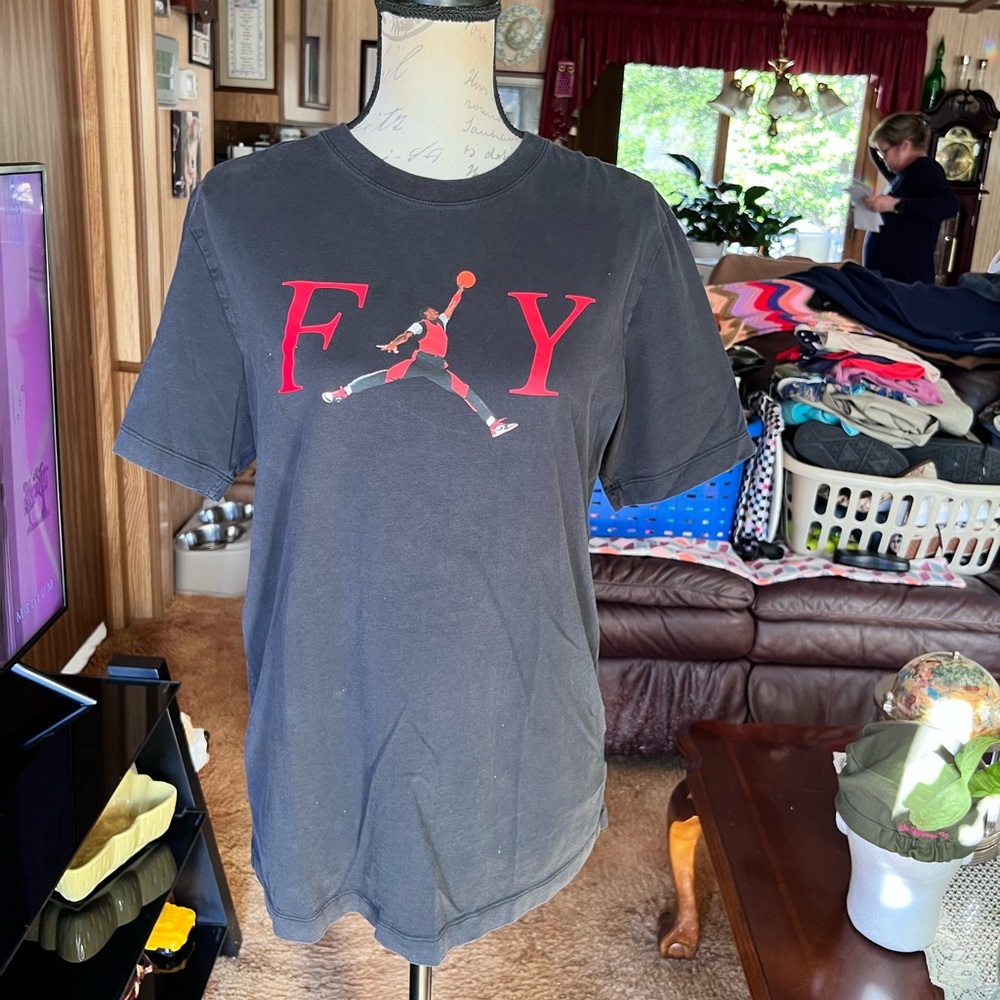 Jordan Fly Jumpman Mens Active Shirts & Tees - Picture 11 of 16
